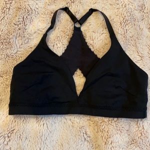 Lululemon Sports Bra Black Sz 10 (medium)
